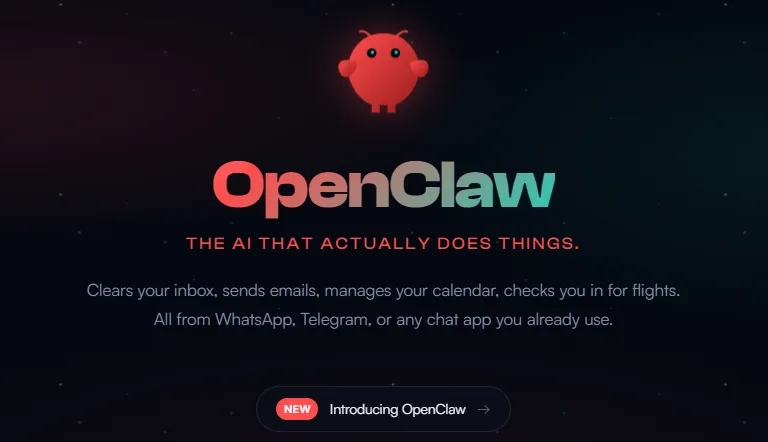OpenClaw | 开源自托管主动 AI 助手,为你重构专属工作流